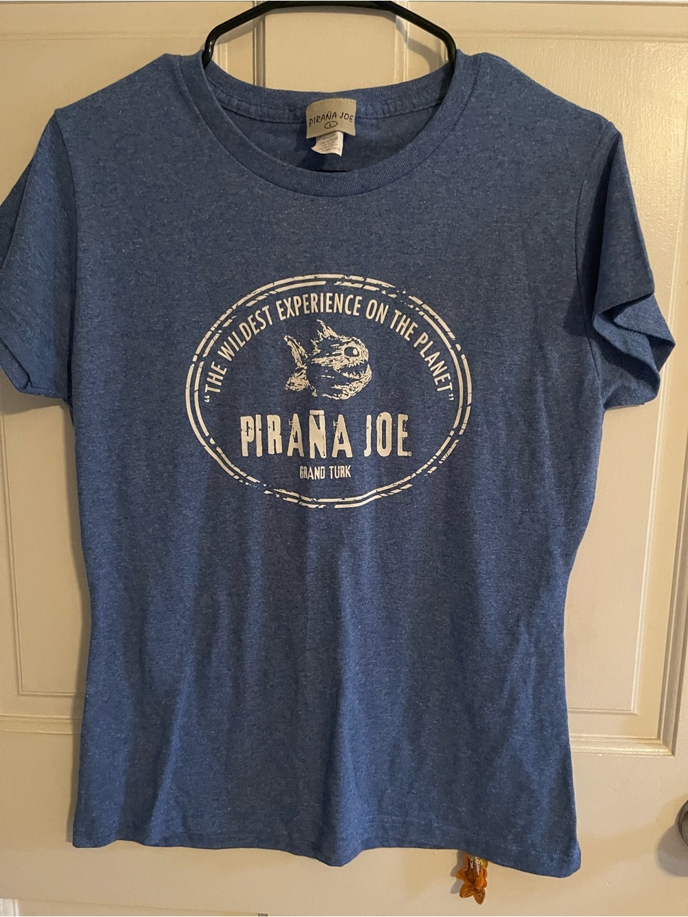 Pirana Joe Blue Graphic Tee Grand Turk